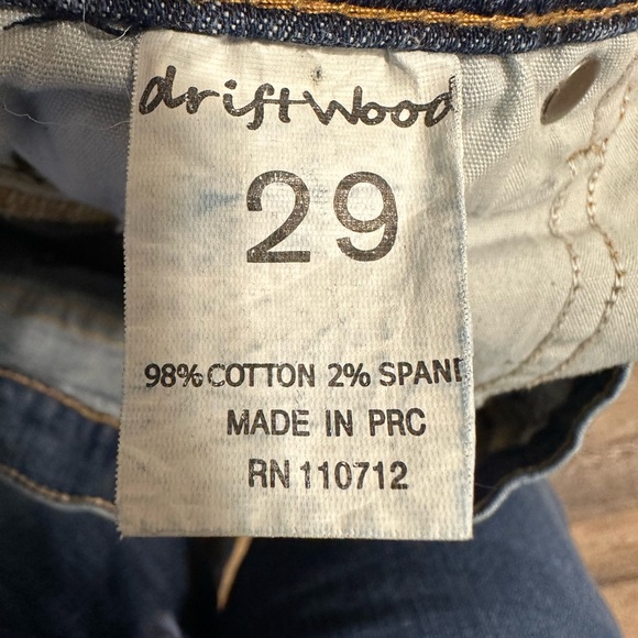 Driftwood Distressed Studded Jean - Size 29 - Picture 7 of 7